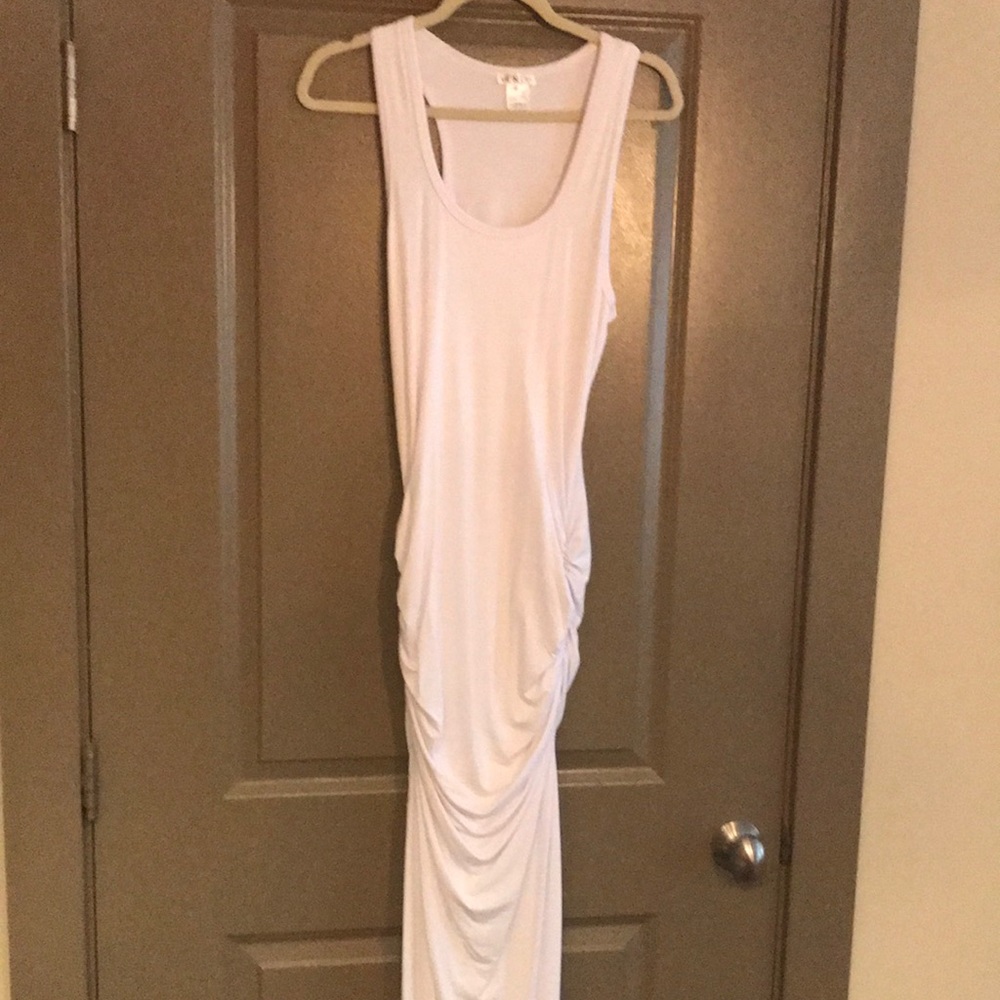NWOT Venus White Maxi Dress Size S
